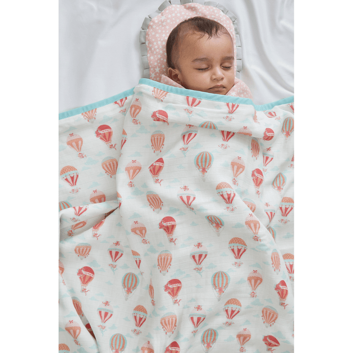 Annasimona Kids Whimsical &amp; Playful Premium Cotton Muslin Blankets
