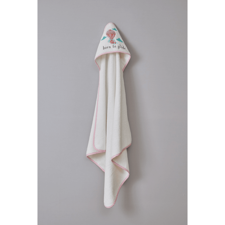 Annasimona Kids Adventure &amp; Travel Collection of Cotton Hooded Towel