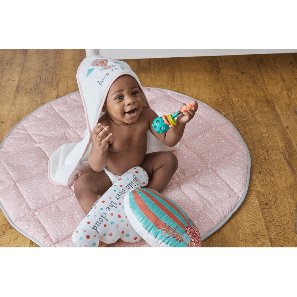 Annasimona Kids Adventure &amp; Travel Collection of Cotton Hooded Towel