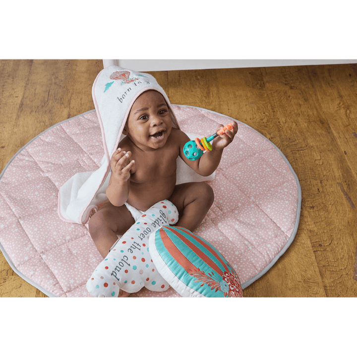 Annasimona Kids Adventure &amp; Travel Collection of Cotton Hooded Towel