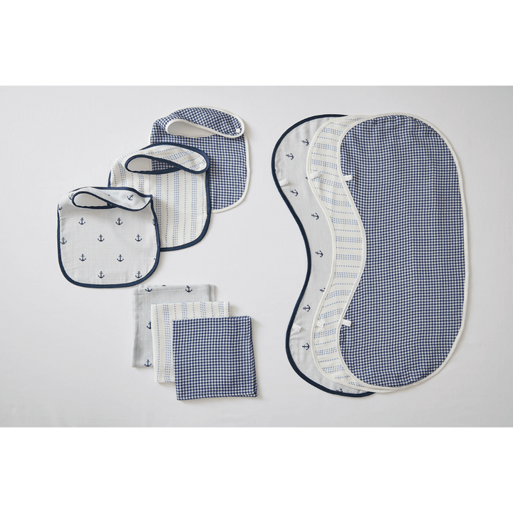 Annasimona Kids Adventure Tales Burp Cloths (Set of Three)
