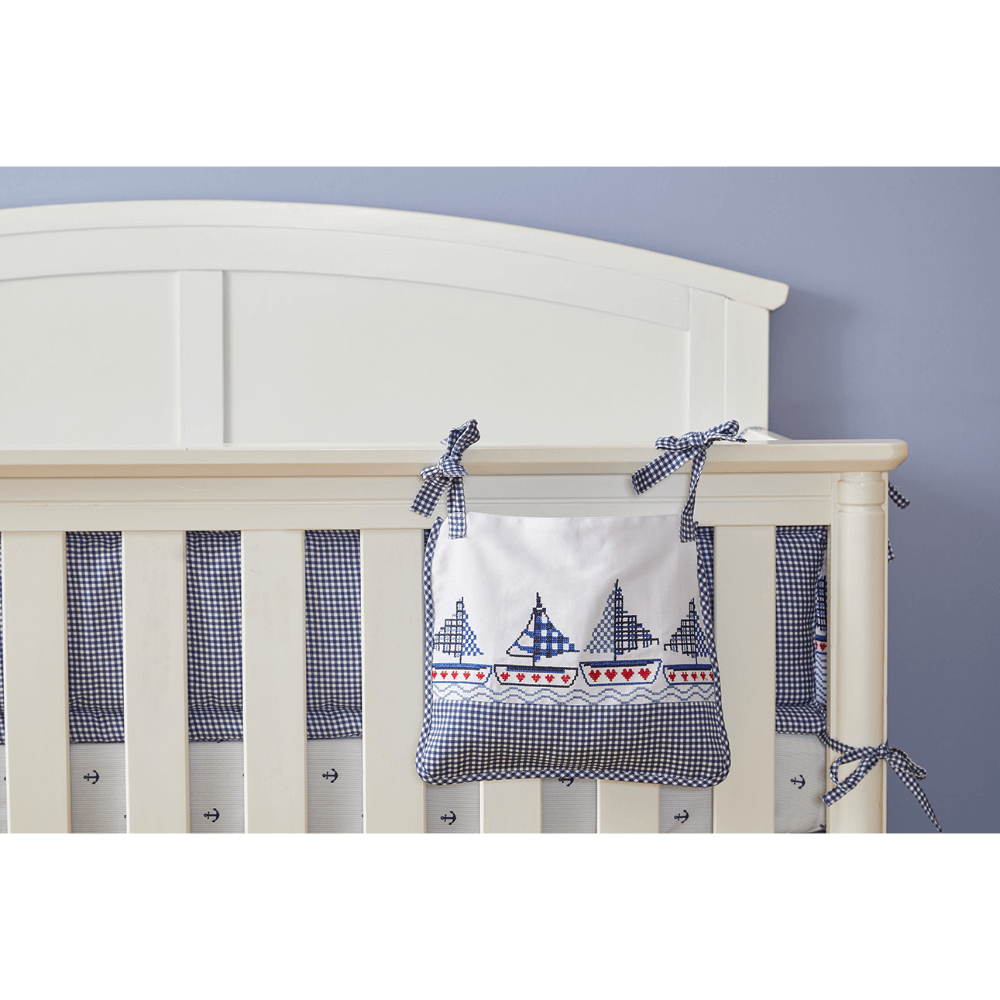 Annasimona Kids Travel &amp; Adventure Cot Pockets – Set of Two