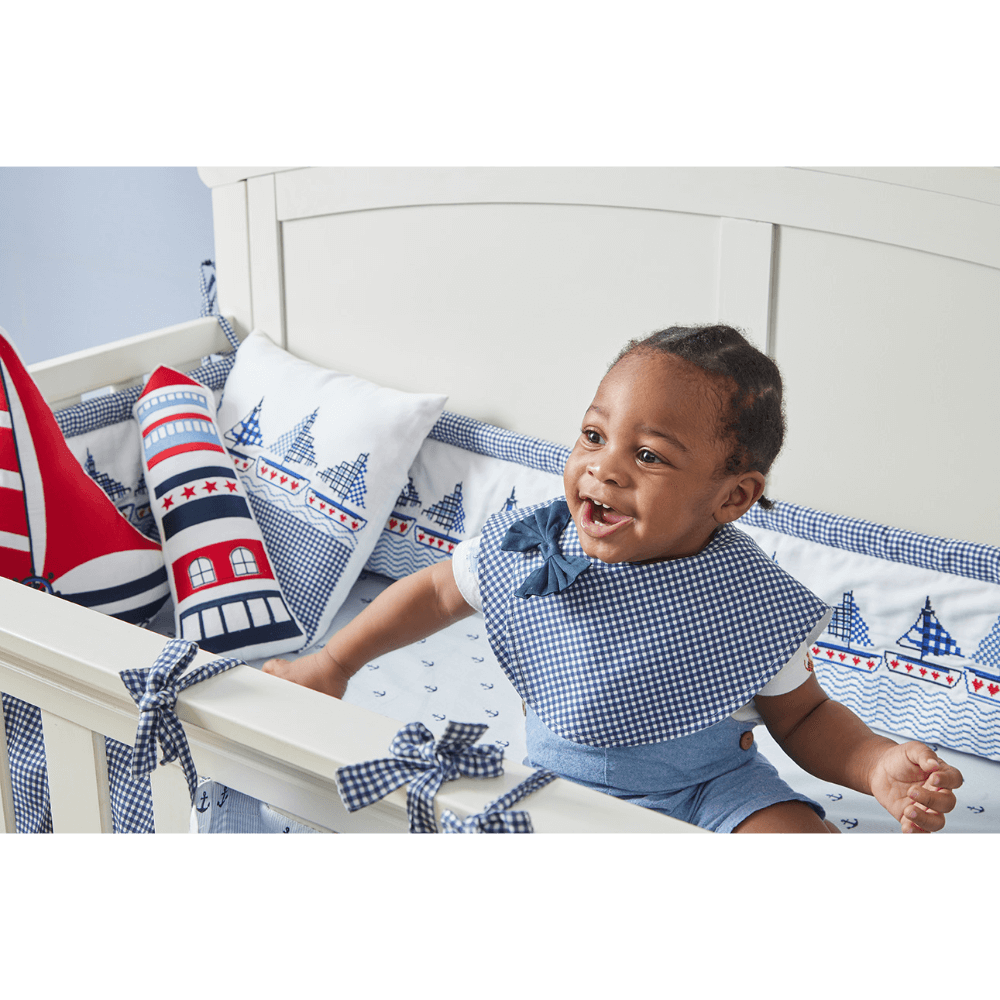 Annasimona Kids Travel &amp; Adventure-Inspired Crib Bedding Set of Eight