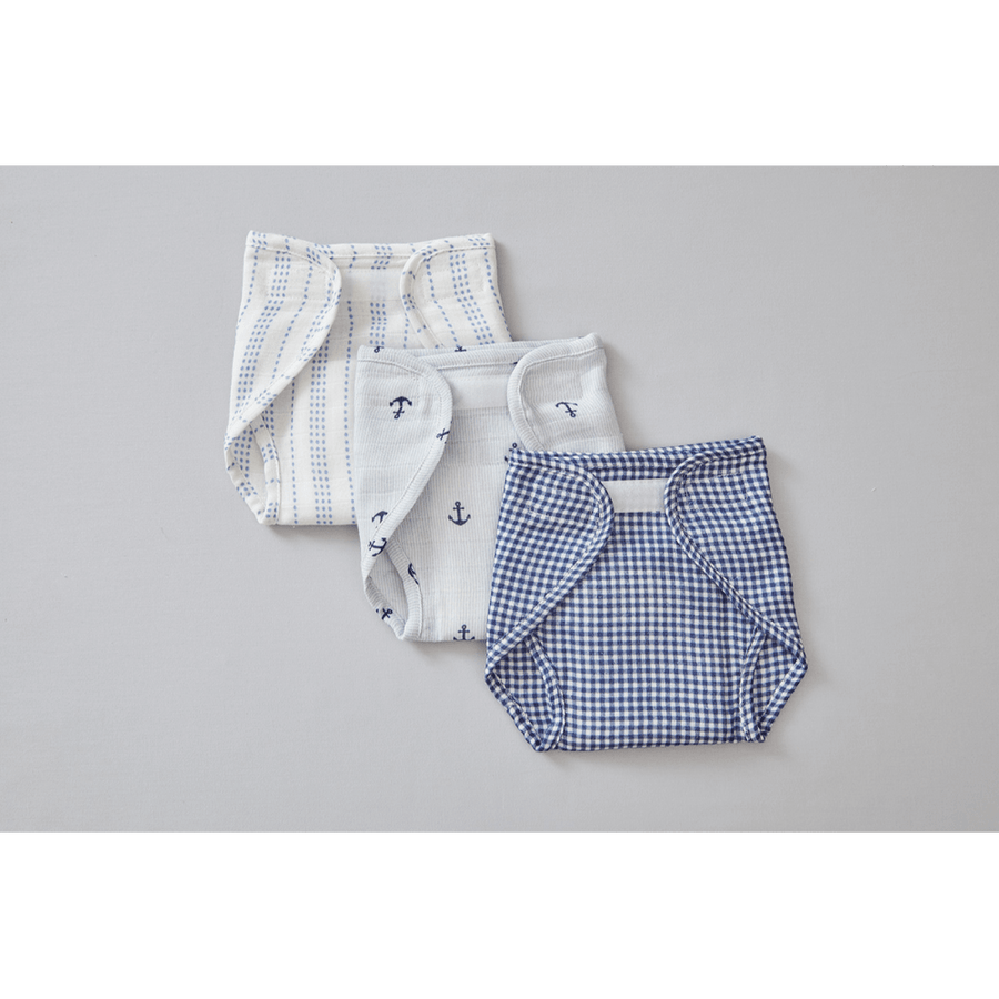 Annasimona Kids Sail Boat Nappies - Set of Three