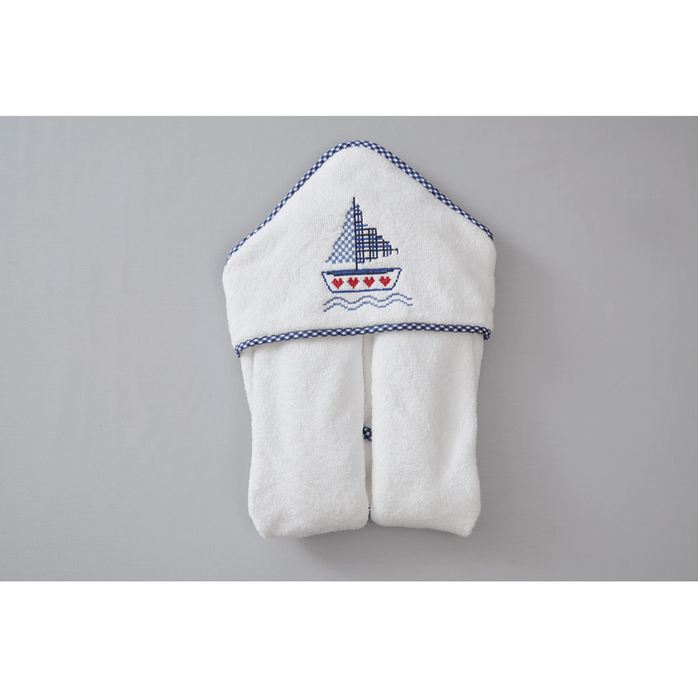Annasimona Kids Adventure &amp; Travel Collection of Cotton Hooded Towel