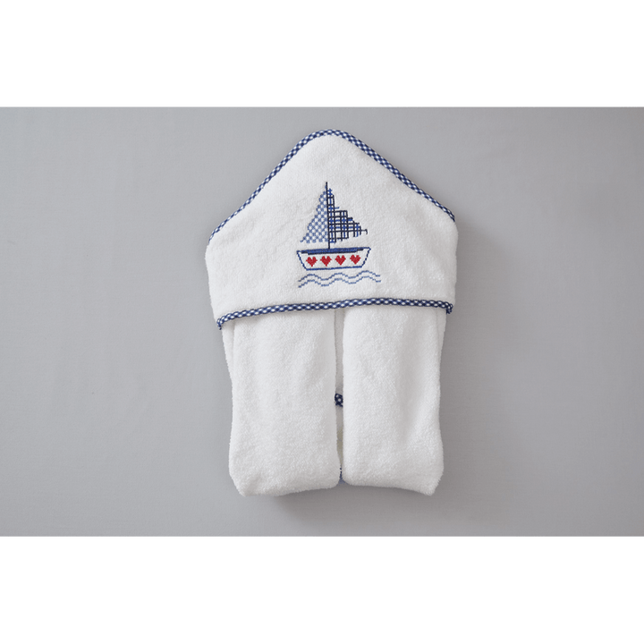 Annasimona Kids Adventure &amp; Travel Collection of Cotton Hooded Towel