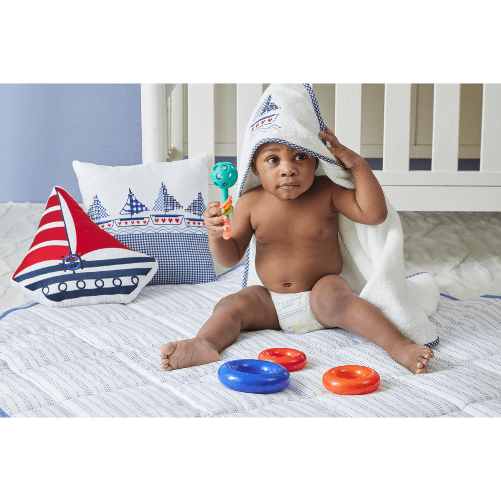 Annasimona Kids Adventure &amp; Travel Collection of Cotton Hooded Towel