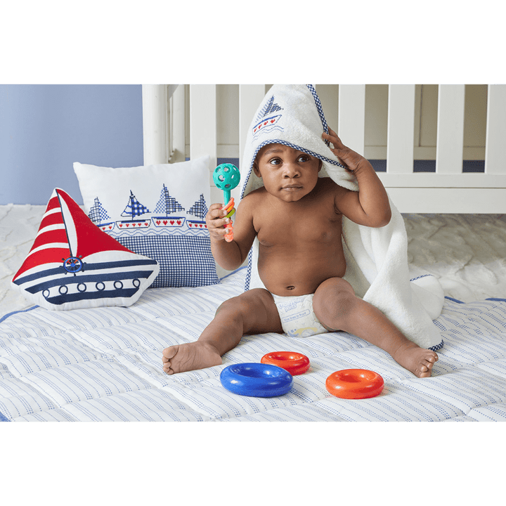 Annasimona Kids Adventure &amp; Travel Collection of Cotton Hooded Towel