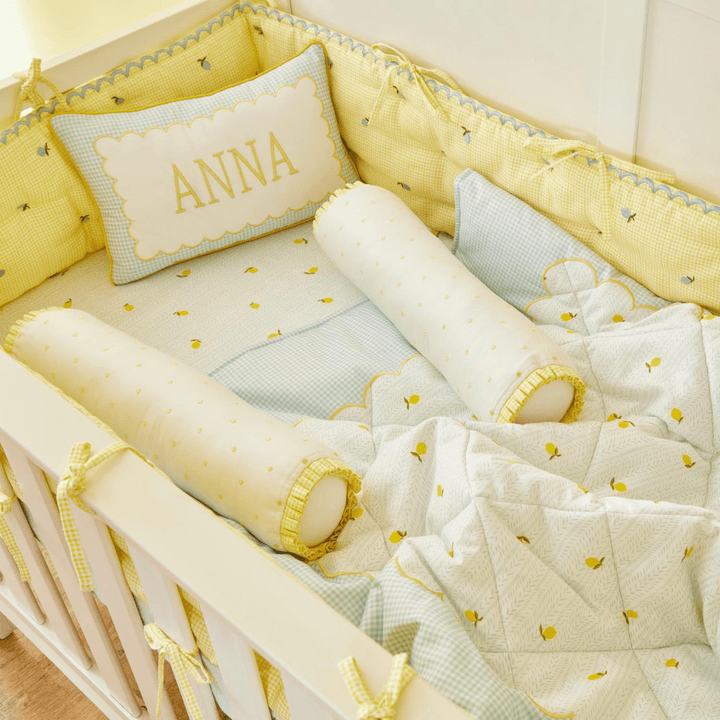 Annasimona Kids Travel &amp; Adventure-Inspired Crib Bedding Set of Eight