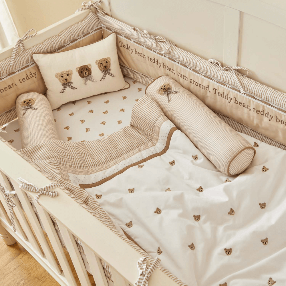 Annasimona Kids Nature &amp; Animal-Inspired Crib Bedding Set of Eight