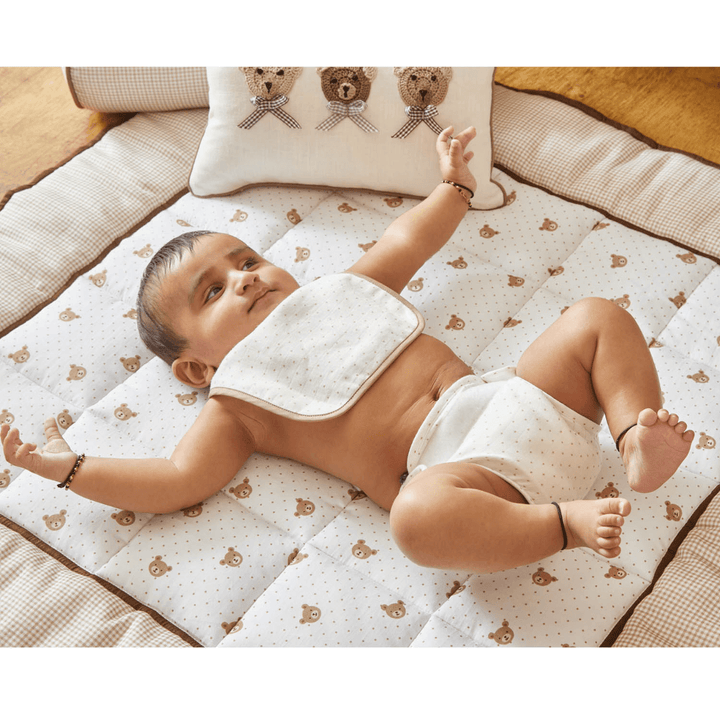 Annasimona Kids Nature &amp; Animal Friends Premium Cotton Play Mats