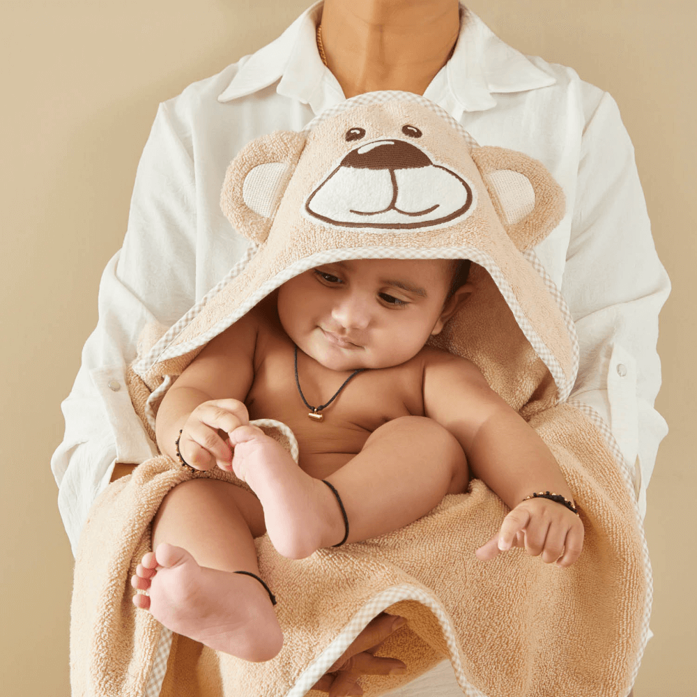 Annasimona Kids Classic &amp; Cozy Collection of Cotton Hooded Towel