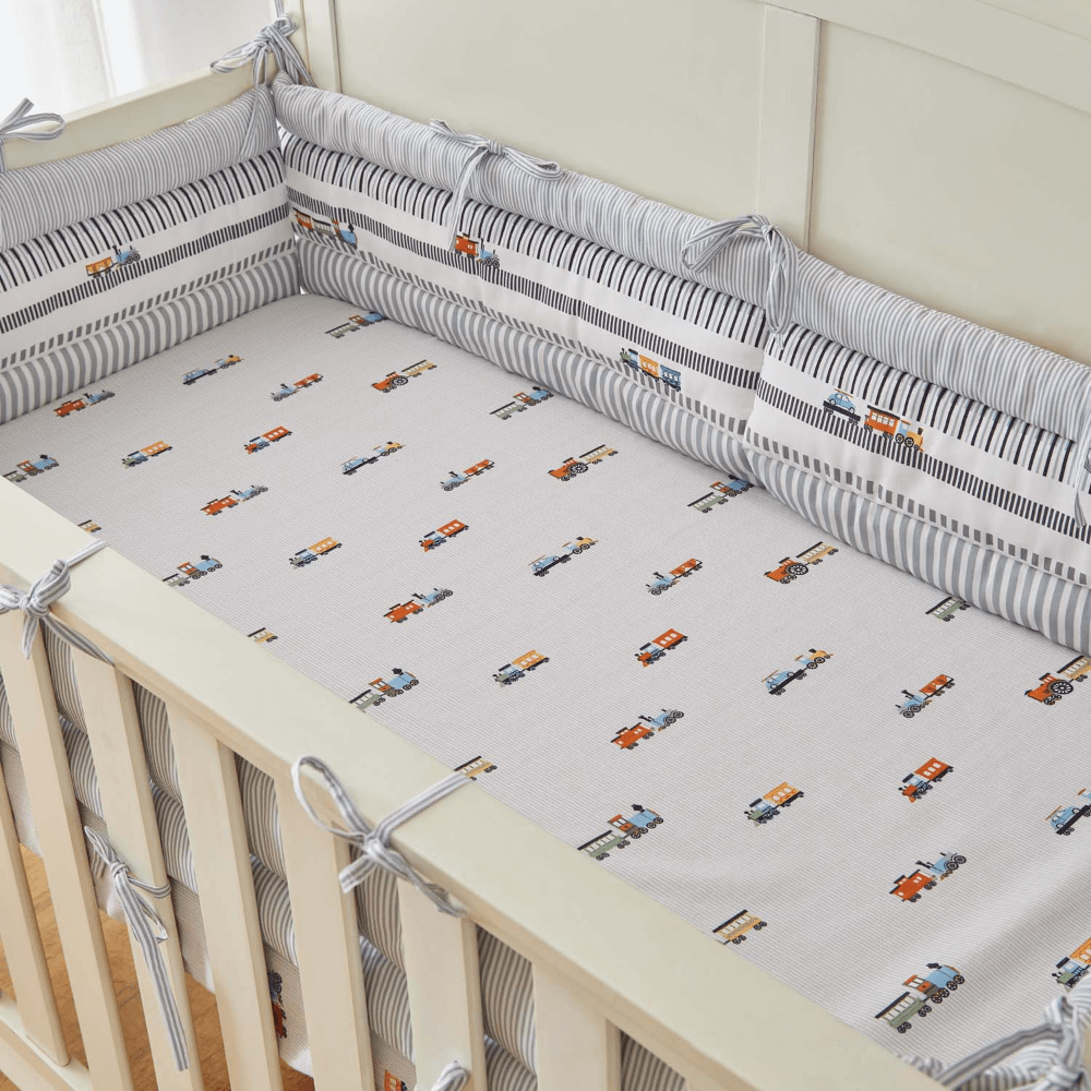 Annasimona Kids Adventure &amp; Travel Collection – Fitted Cot Sheets (Set of Three)