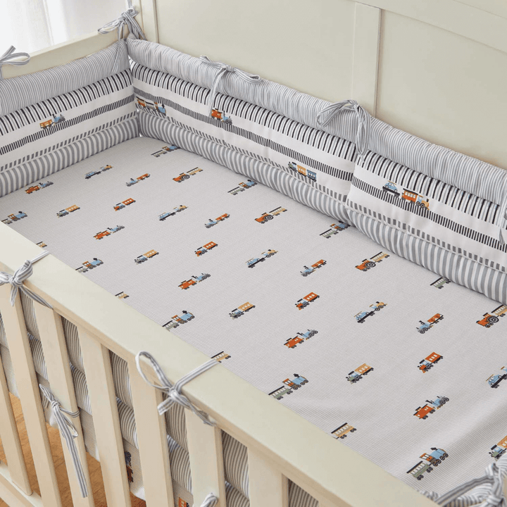 Annasimona Kids Adventure &amp; Travel Collection – Fitted Cot Sheets (Set of Three)