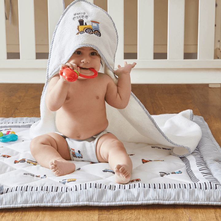 Annasimona Kids Adventure &amp; Travel Collection of Cotton Hooded Towel