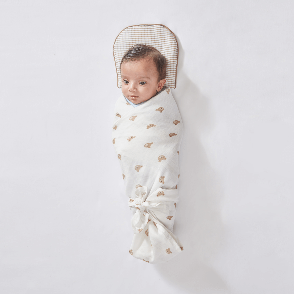 Annasimona Kids Muslin Swaddles Collection – Set of Three (Nature &amp; Animals)