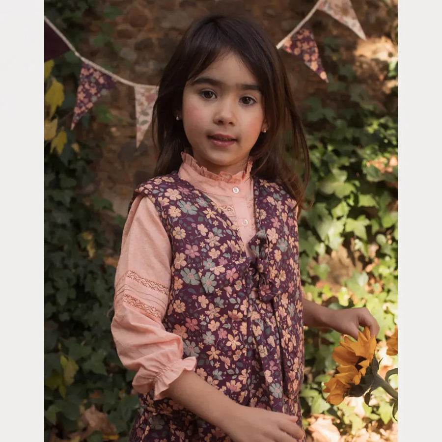 Early Sunday Lou Vest jacket - Plum