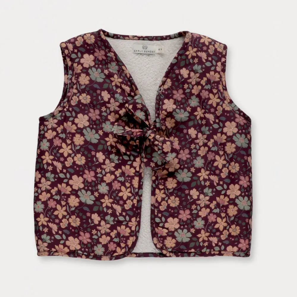 Early Sunday Lou Vest jacket - Plum