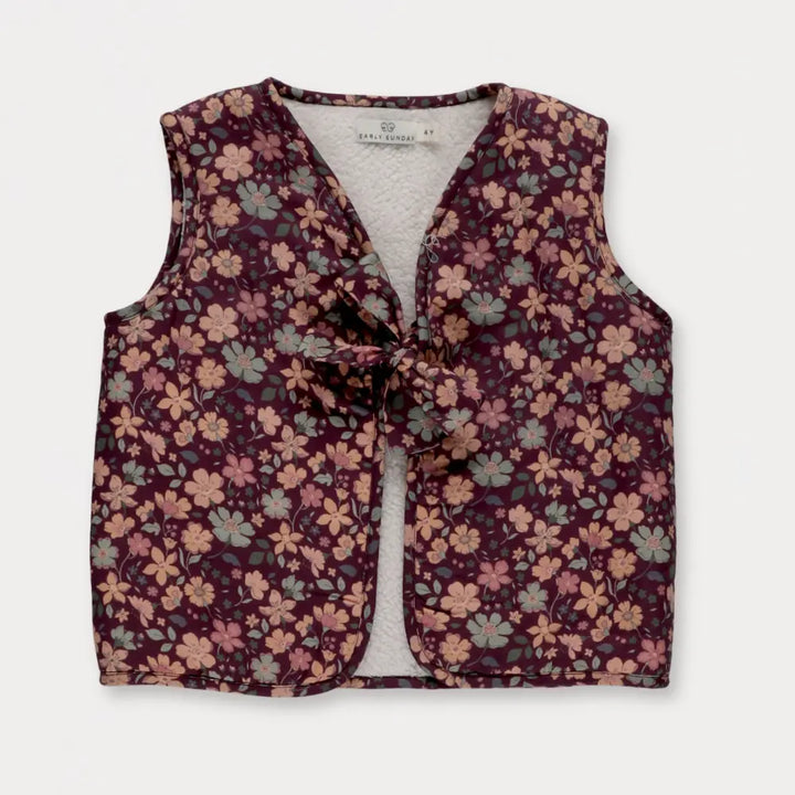 Early Sunday Lou Vest jacket - Plum