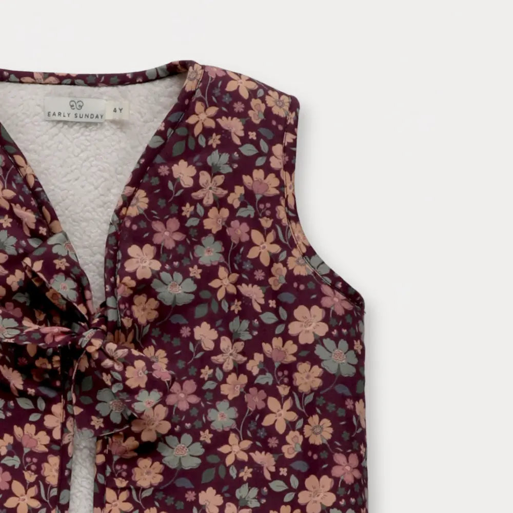 Early Sunday Lou Vest jacket - Plum