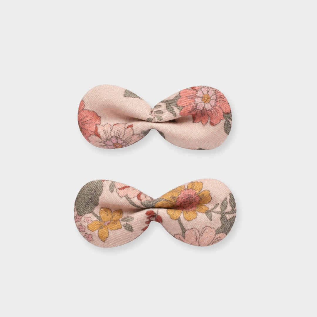 Early Sunday Penelope Clip For Girls - Bloom Blush