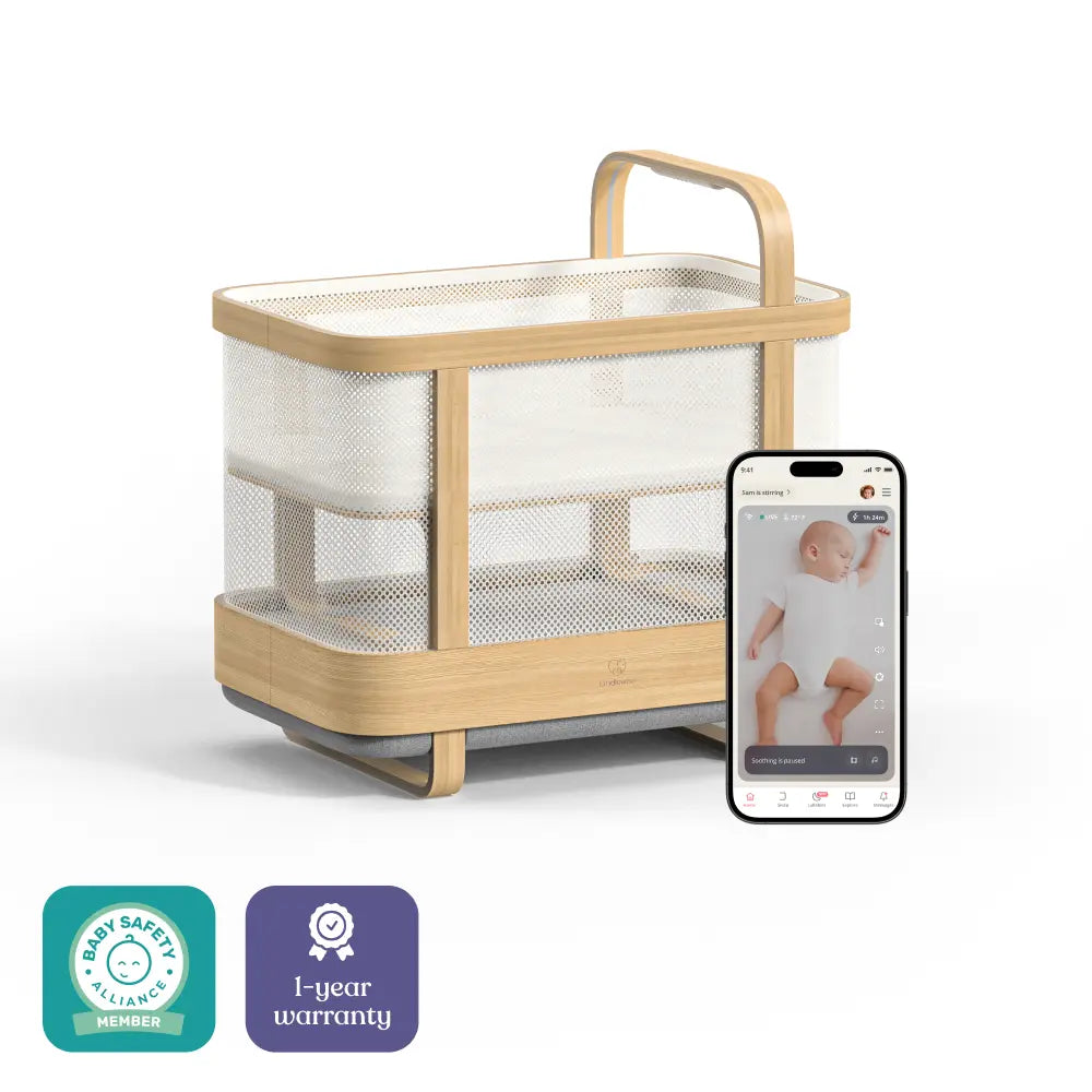 Cradlewise Smart Bassinet and Cot - Age 0-2 years, upto 15 kgs