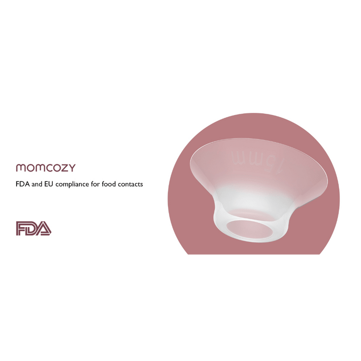Momcozy Breastfeeding Access Flange Insert For M5 - Transparent