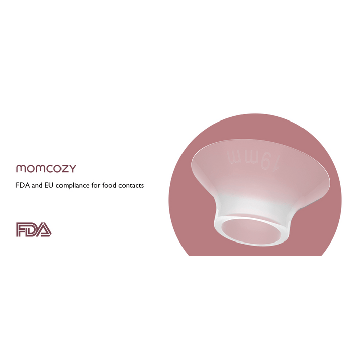 Momcozy Breastfeeding Access Flange Insert For M5 - Transparent