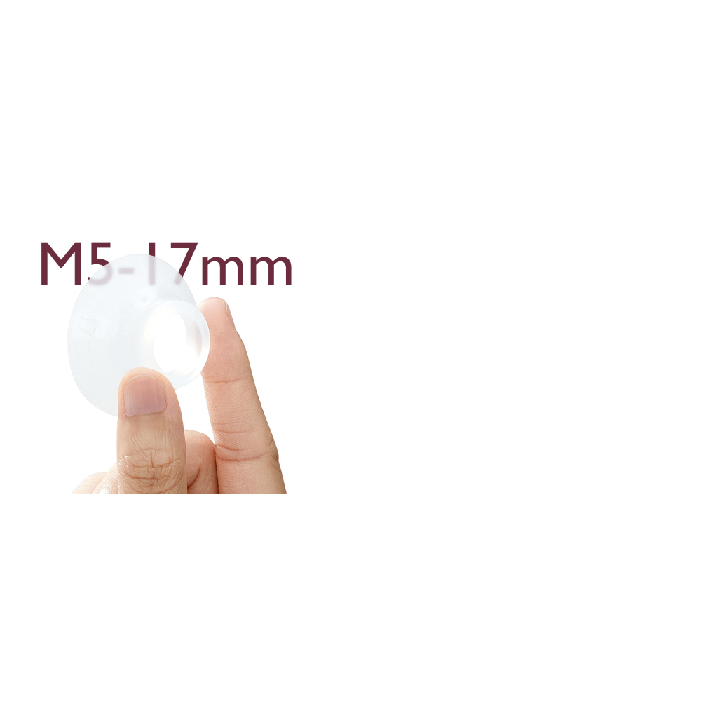 Momcozy Breastfeeding Access Flange Insert For M5 - Transparent