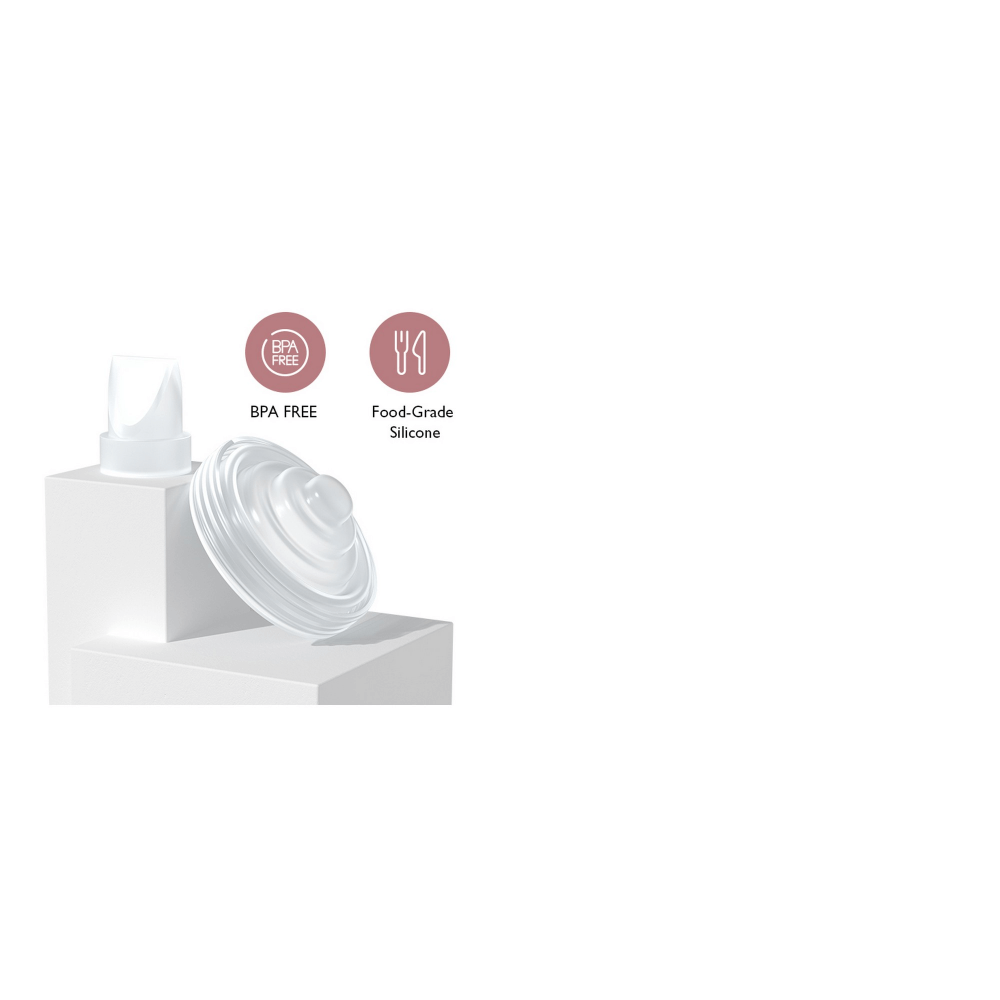 Momcozy Breastfeeding Access Silicone Diaphragm + Valve  for M5 Transparent