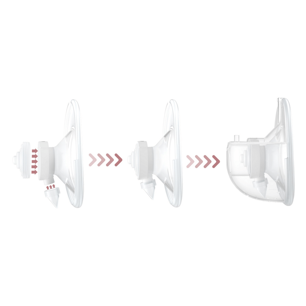 Momcozy Breastfeeding Access Silicone Diaphragm + Valve  for M5 Transparent