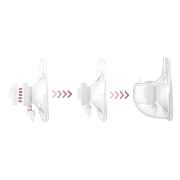 Momcozy Breastfeeding Access Silicone Diaphragm + Valve  for M5 Transparent