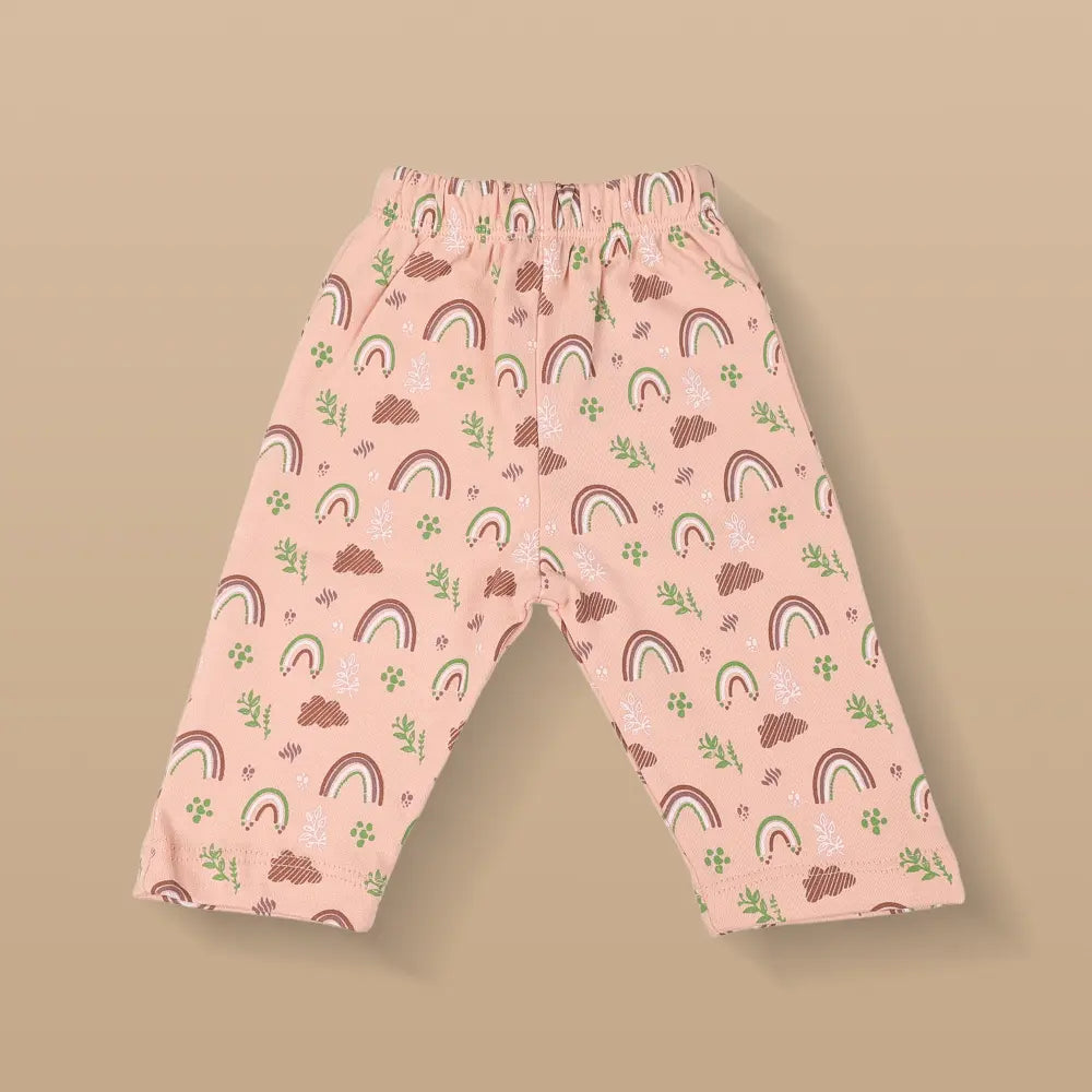 Prekies Cotton Pyjamas Rainbow Print - Multi (Set of 3)