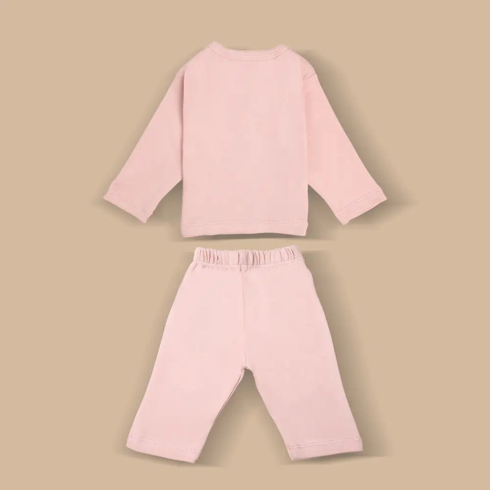 Prekies Newborn Clothing Set Flower Print - Pink