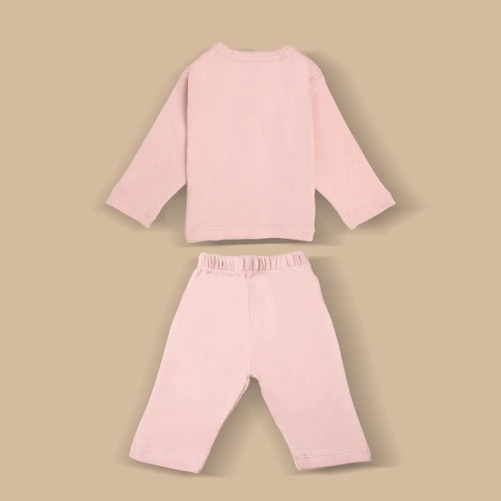 Prekies Newborn Clothing Set Flower Print - Pink