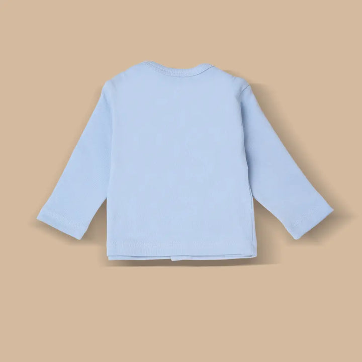 Prekies Newborn Clothing Set Dino Print - Light or Sky Blue