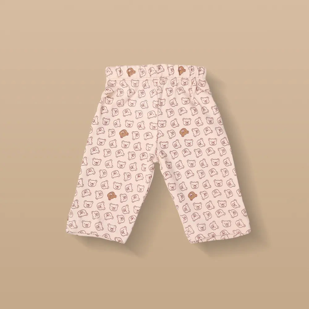 Prekies Cotton Pyjamas Bear Print - Multi (Set of 3)