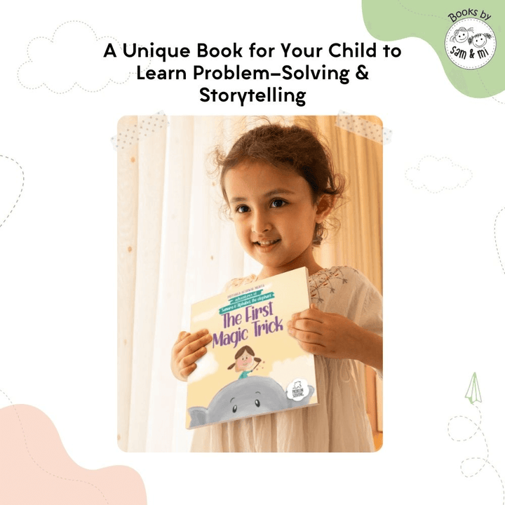SAM &amp; MI - The First Magic Trick: Gujarati Storybook for Kids on Problem Solving &amp; Imagination