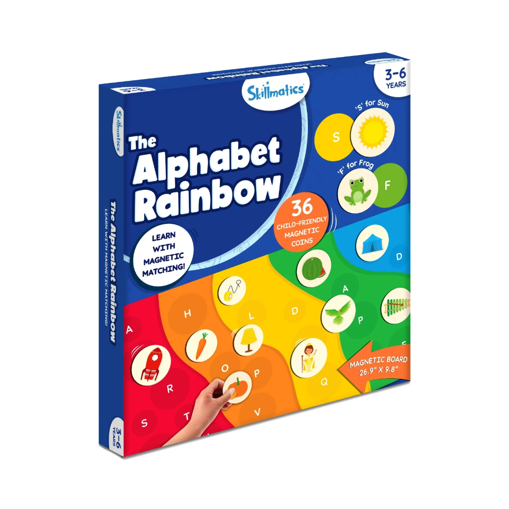 Skillmatics Magnetic Matching Activity - The Alphabet Rainbow