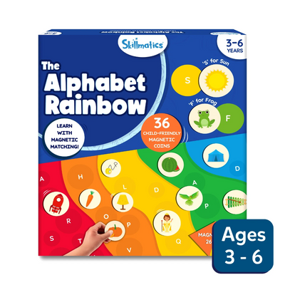 Skillmatics Magnetic Matching Activity - The Alphabet Rainbow