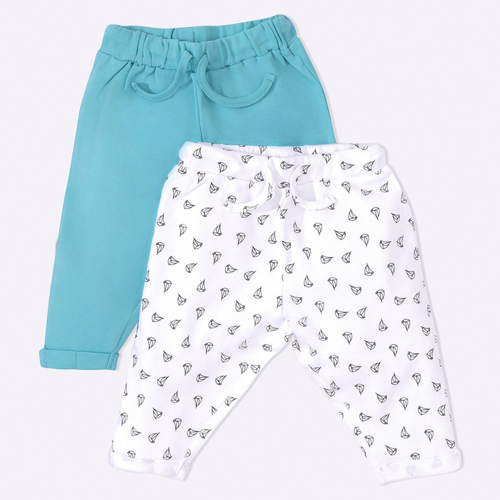 Cotton Bug Pants - Anchor (Set of 2)