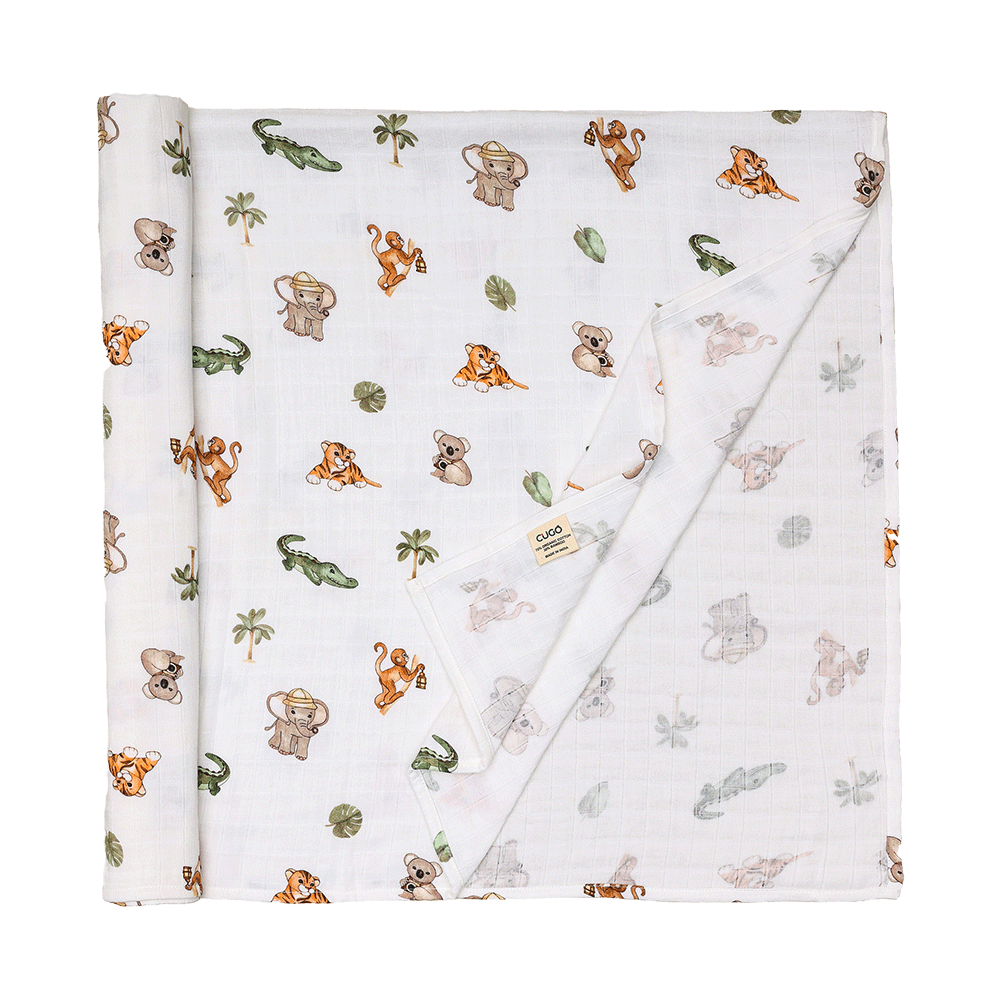 Cugo Bamboo Cotton Muslin Swaddle