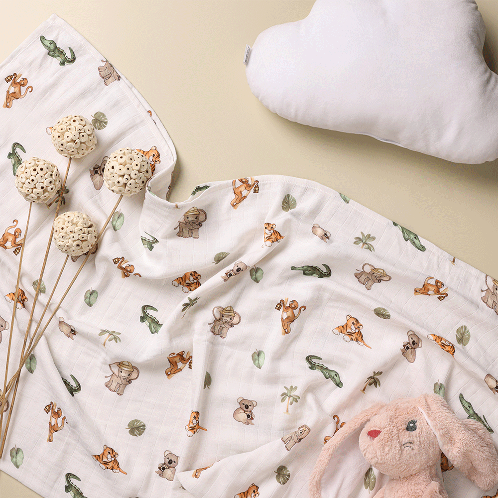 Cugo Bamboo Cotton Muslin Swaddle