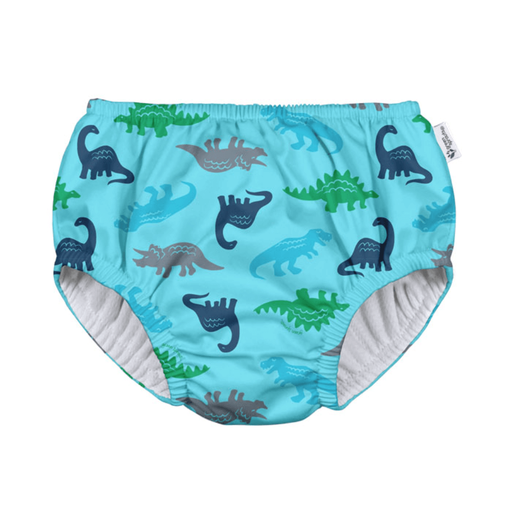 Pull-up Dino Print Reusable Swim Diaper (3 months - 3 years)