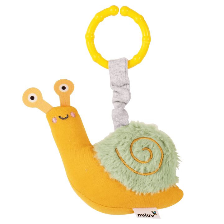 Nuluv Snail Rattle Buddy