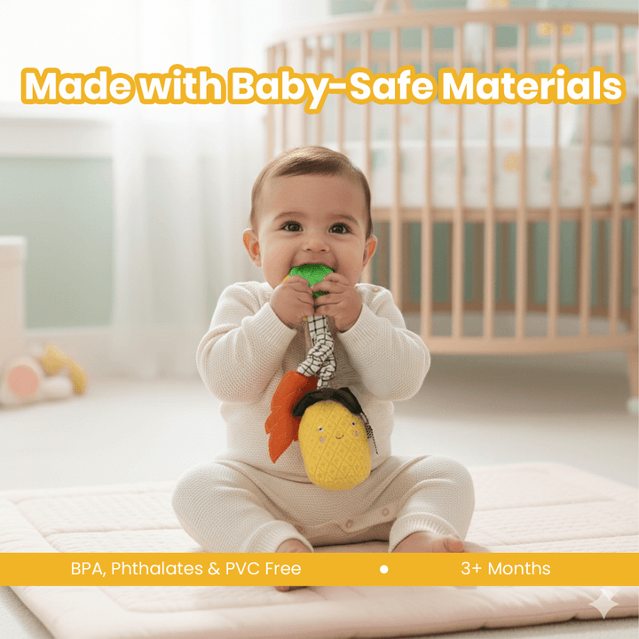 Nuluv Pineapple Rattle