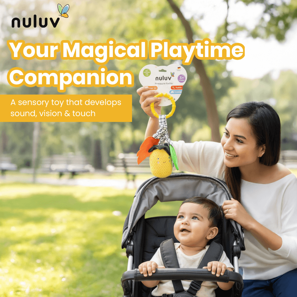 Nuluv Pineapple Rattle