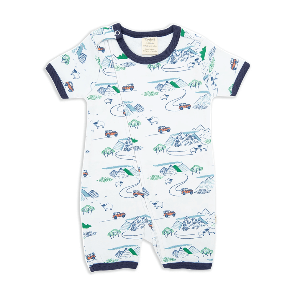 Tiny Twig Zipsuit S/S Mountain Explorer