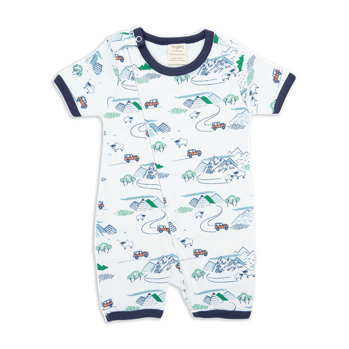 Tiny Twig Zipsuit S/S Mountain Explorer