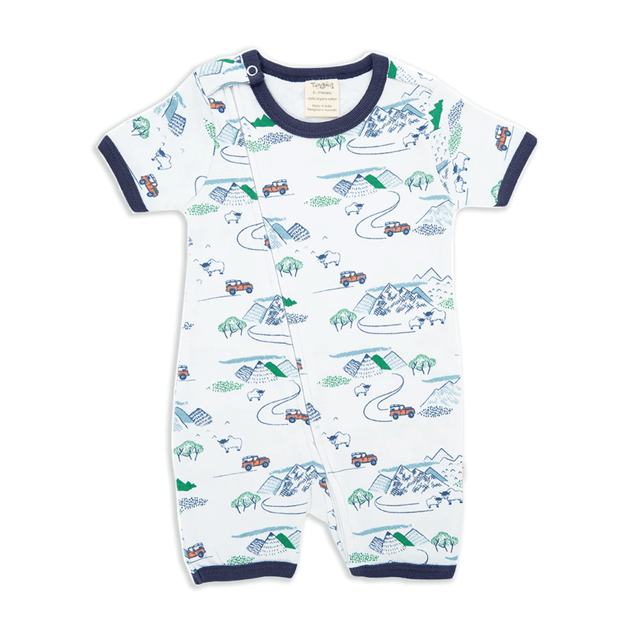 Tiny Twig Zipsuit S/S Mountain Explorer